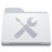 Folder Utilities White Icon